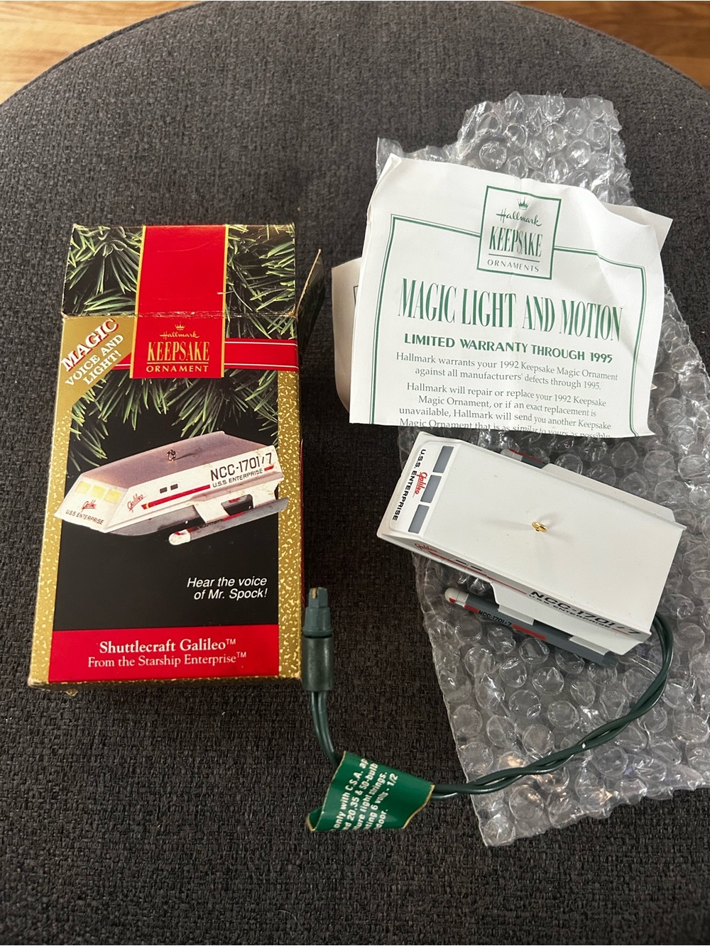 Hallmark Keepsake Shuttlecraft Galileo Ornament